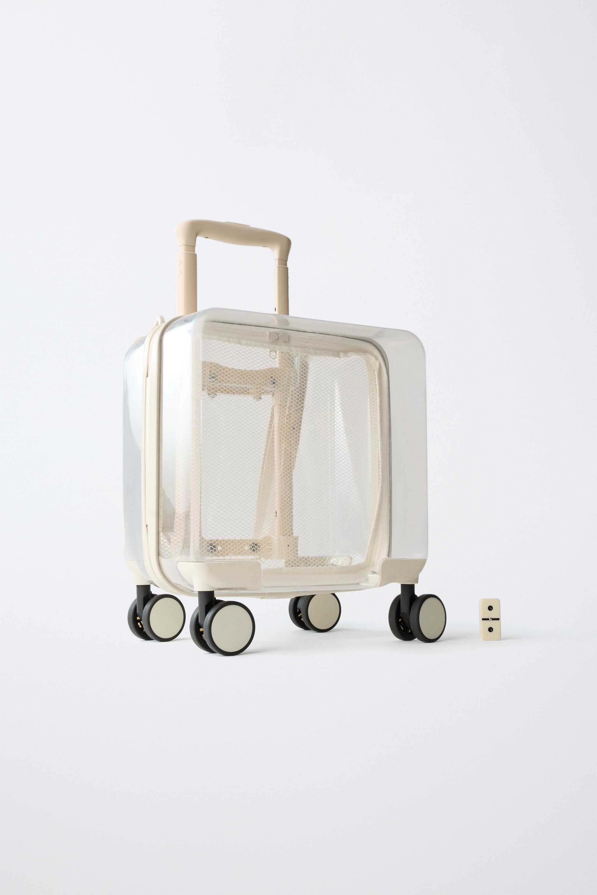 VALISE DE VOYAGE TRANSPARENTE